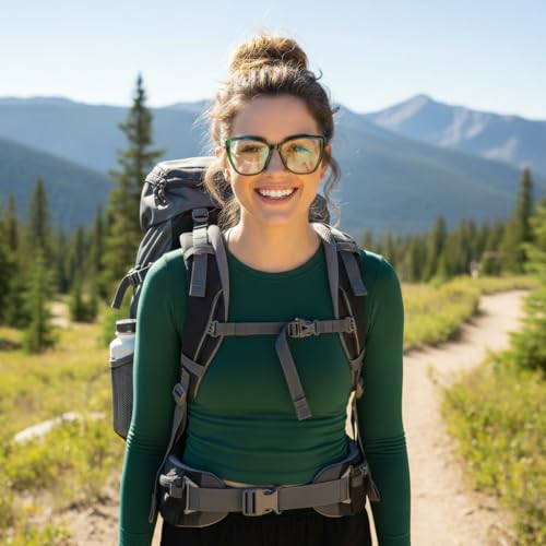 Image of Blue Light Blocking Glasses Cat Eye Stylish Computer Eyeglasses UV Ray Filter Women AB3304 (Green)