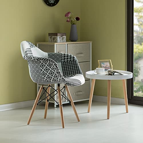 Sillón Barrel Plegable Blanco miniatura 2