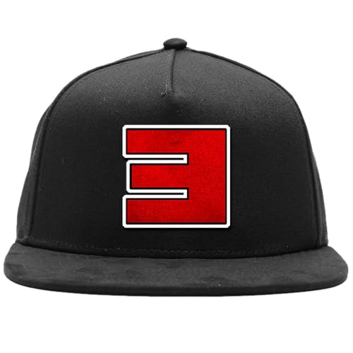 Gorra Snapback Eminem Reverse E multicolor talla única