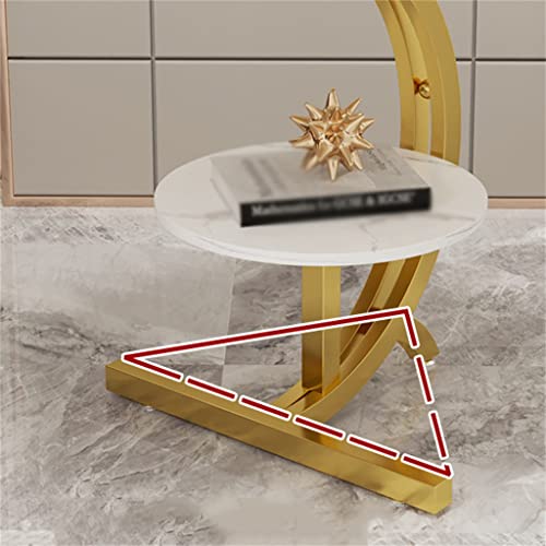 Acquire Round Slate Side Table and Accent Cabinet #TOP30