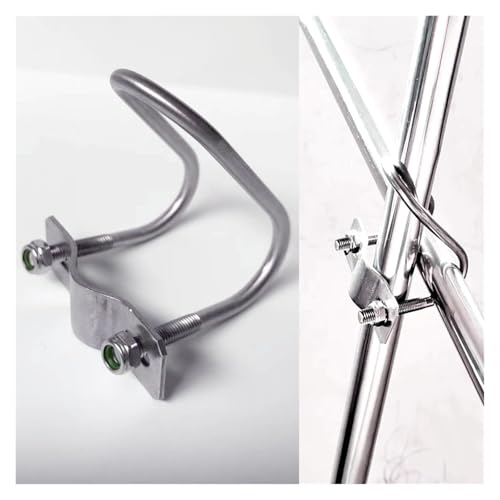 Collier de serrage en U anticorrosion en inox 304 pour support de tuyau rigide - 5