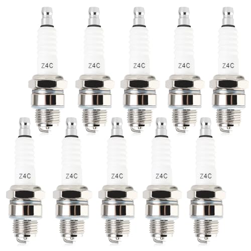 YOFMOO Spark Plug Z4C for 49cc-80cc 2-Stroke Bikes (10 pcs)