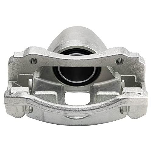 Image of TRQ Front Disc Brake Caliper with Bracket & Hardware LH | For GM