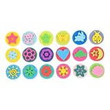 Tampons pour enfants - parfaits pour les fêtes d'enfants, l'artisanat, les fêtes d'anniversaire, les salles de classe, les tampons de noël, les décorations de planificateur, etc., tampons pour enfants