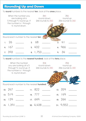 Math Basics 3 Deluxe Edition Workbook