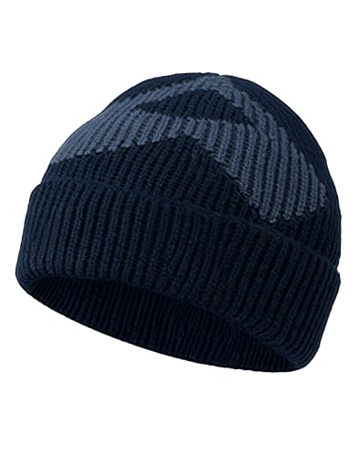 Bonnet d'hiver chaud bleu marine Pioneer Camp de taille F pour homme et femme