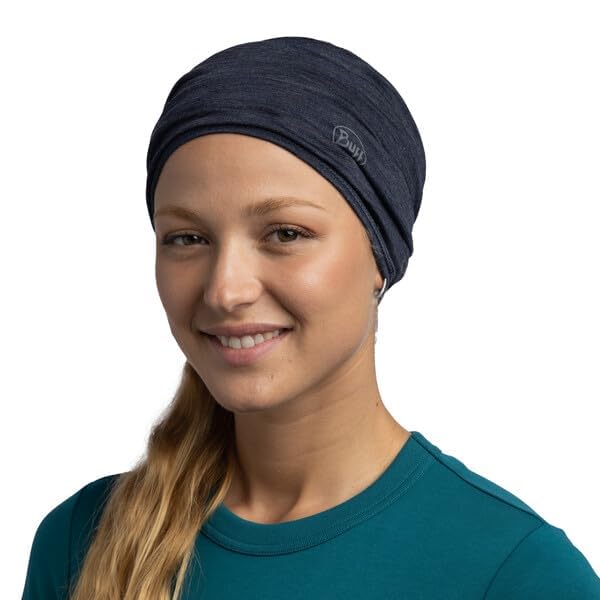 Image of Buff Lightweight Merino Wool Neck Gaiter, 100% Ethically Sourced Wool,Versatile, Temperature Regulating Face Mask