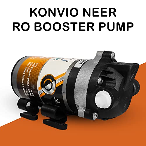 Konvio Neer 100 GPD RO Diaphragm Booster Pump, Input Power Suitable 24V DC Suitable For All Water Purifier (Spare Part)