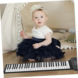 DRESSOOS 61 Rouleau De Piano Support De Clavier D’ordinateur Piano Numérique Piano à Clavier Pour Enfants Synthétiseur Piano Pour Enfants Support De Clavier Pour Bureau Gel De Silice Black - Les Beatles, Paul McCartney, John Lennon, RIngo Starr, George Harrison DRESSOOS 61 Rouleau De Piano Support De Clavier D'ordinateur Piano Numérique Piano à Clavier Pour Enfants Synthétiseur Piano Pour Enfants Support De Clavier Pour Bureau Gel De Silice Black – Image 5