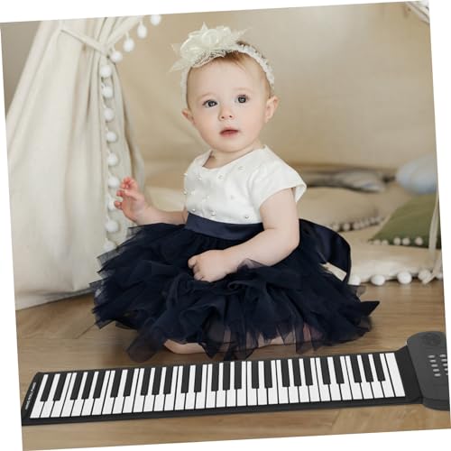 DRESSOOS 61 Rouleau De Piano Support De Clavier D’ordinateur Piano Numérique Piano à Clavier Pour Enfants Synthétiseur Piano Pour Enfants Support De Clavier Pour Bureau Gel De Silice Black - Les Beatles, Paul McCartney, John Lennon, RIngo Starr, George Harrison DRESSOOS 61 Rouleau De Piano Support De Clavier D'ordinateur Piano Numérique Piano à Clavier Pour Enfants Synthétiseur Piano Pour Enfants Support De Clavier Pour Bureau Gel De Silice Black – Image 6