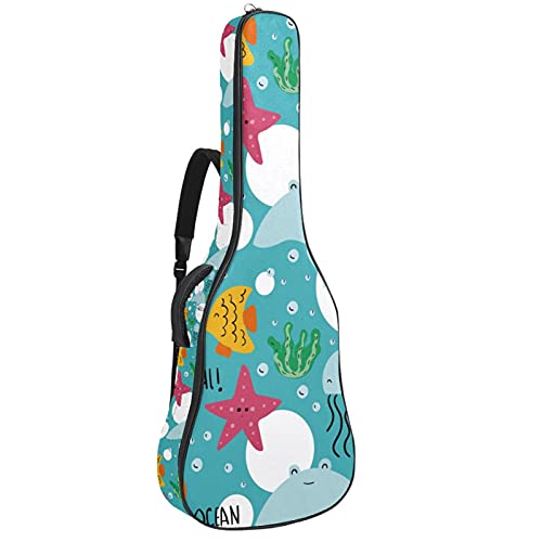 Housse de guitare classique marine pour protéger votre instrument en voyage