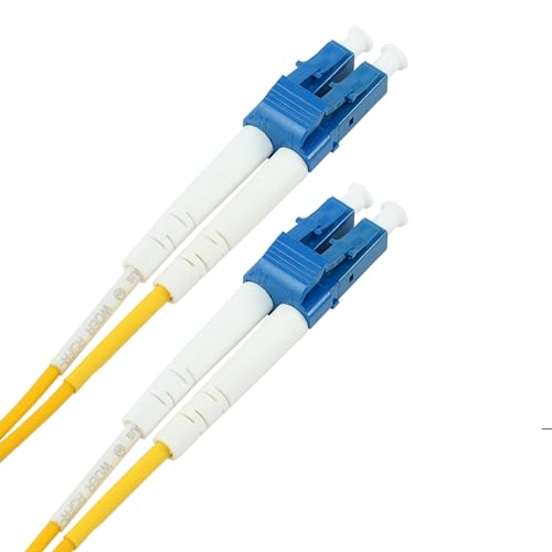 Image of 10M LC to LC OS2 Fiber Optic Patch Cable Singlemode Duplex Optical Patch Cord 9 /125m Fiber Optic Cable LC-LC DX 10 Meter (33ft)