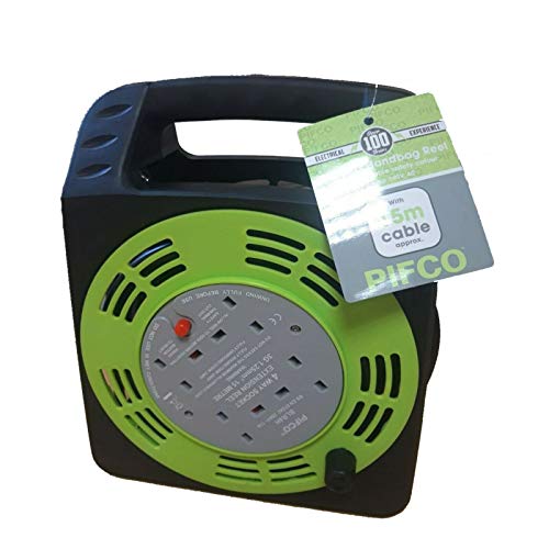 Daewoo 4-Way Extension Reel, 15m