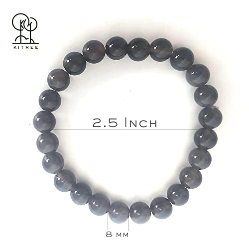 Image of HEALING AND SEMI-PRECIOUS CRYSTAL STONE BRACELET 8 MM ROUND FOR FENSHUI