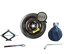 D'ANGELO 1988 Ersatzrad-Set 17 Zoll, kompatibel mit Mazda CX-30 mit Wagenheber, Schlüssel, Handschuhe und Tasche 135/80R17, R026B