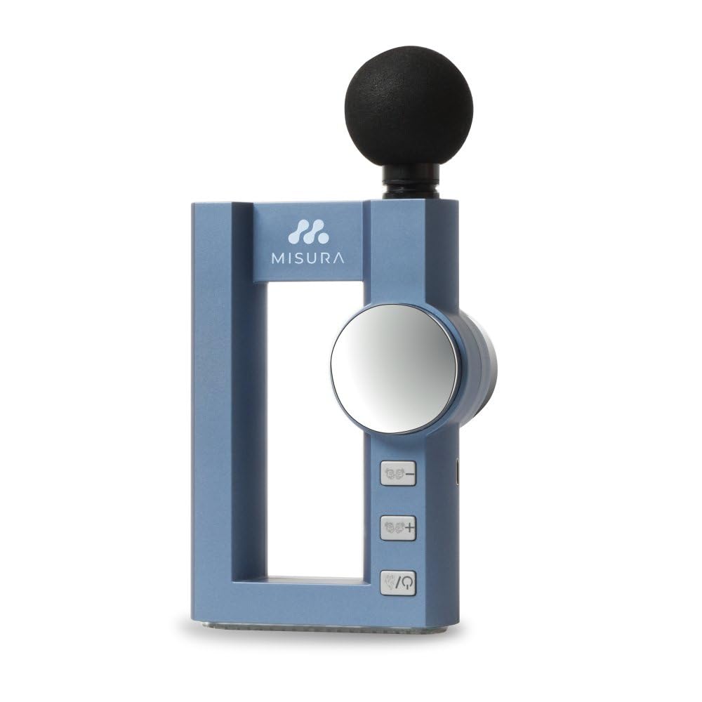 Misura Pistola da massaggio MB2 con funzione di riscaldamento profondo-BLUE