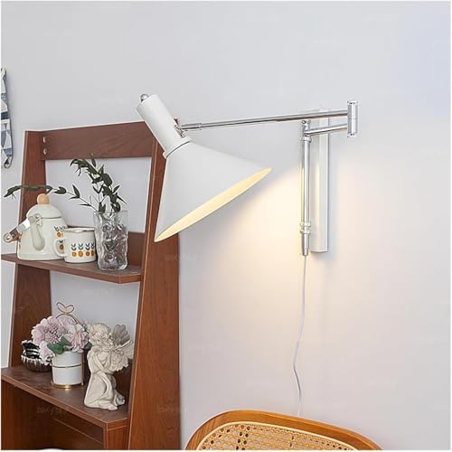 Lustre salon moderne et applique murale blanche E27 aux finitions soignées