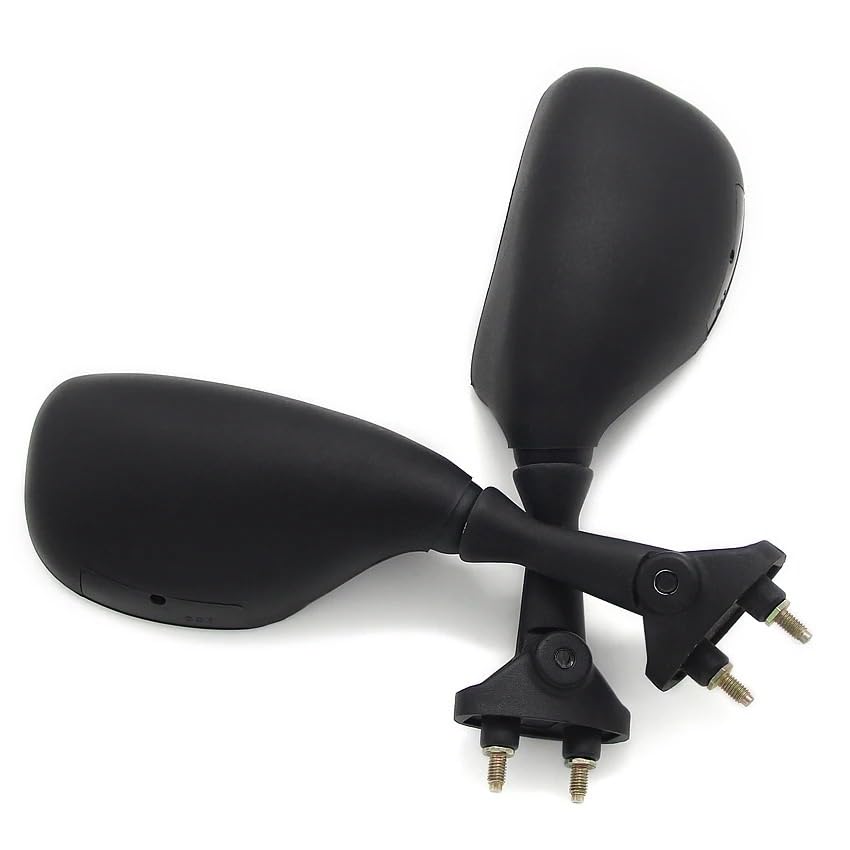 Espejos retrovisores para Kawasaki Ninja ZX6R 2003-2004 en color negro para repuesto original 4