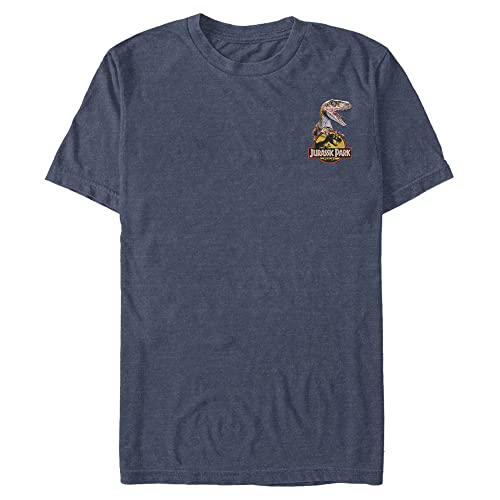 Jurassic Park T-shirt homme Raptor à poche idéal pour un look geek de tous les jours
