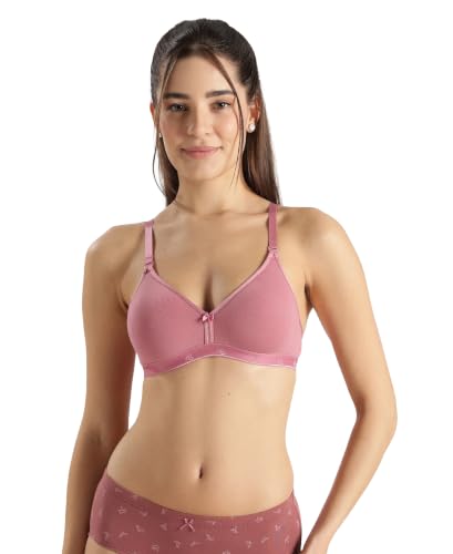 Image of Jockey 1581 Women Wirefree Non Padded Super Combed Cotton Elastane Stretch Everyday Bra with Ultrasoft and Durable Underband