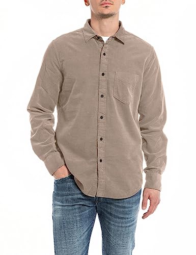 Chemise Replay M4106 homme anti-pli confort absolu pour le quotidien