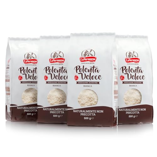 La Veronese | Polenta Veloce Bianca, Ottenuta dalla Macinazione di