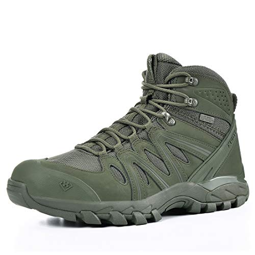 XPETI Men's X-Force Mid Tactical Boots Lightweight Military Boots