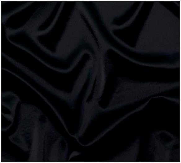 Solid Satin Fabric by The Yard, Silky & Shiny Sewing Fabric for Satin Scarf, Dresses, Garments, DIY Wedding Decor, Home Decor, Seamless Material (White, 3 Yard)