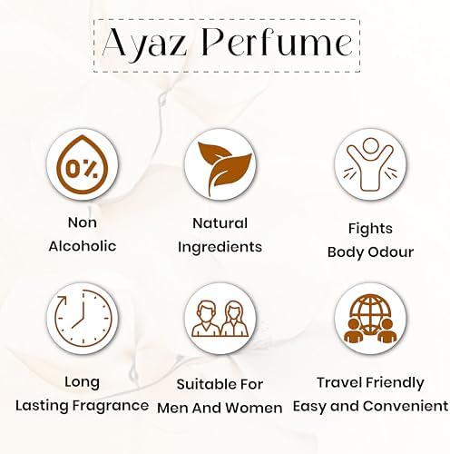AYAZ Perfume Musk Rijali| Enchanting Attar |Scent with Exotic Depth | Premium Fragrance Oil | Long-Lasting Elegance | Unisex Scent| Luxury Attar (12ml)