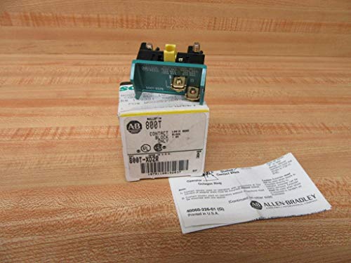 ALLEN BRADLEY 800T-XD2R 1 Normally Closed, 800T PB, Logic Reed Contact Block, 800T Series, 30MM