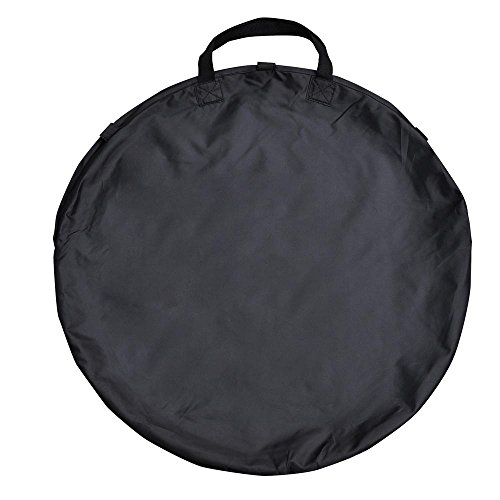 Pop Up Airbrush Sunless Spray Tanning Tent Booth Air Vent Clear Top Mobile w/Bag（Black） - Thumbnail 2