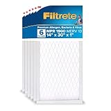 Filtrete 14x30x1 Air Filter, MERV 13, MPR 1900, Premium...