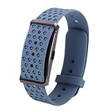 Yanmis Bracelet Intelligent, Moniteur d'activité de Suivi de Forme Physique avec Batterie de 40 Jours, étanchéité de 10 M, Suivi du Sommeil pour la Course à Pied et la Natation (Blue)