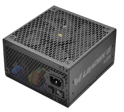 Super Flower Leadex III PE Platinum Full Modular Power Supply SF-850F14PE+ | ATX 3.1 850W, Cybenetics Platinum, 10 Years Warranty, ECO Semi-Fanless Mode, FDB Fan, Black
