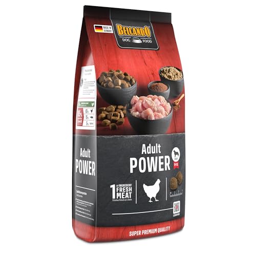 Belcando Adult Power Hundefutter | Trockenfutter für sehr aktive Hunde & Sporthunde… – Ansicht 2