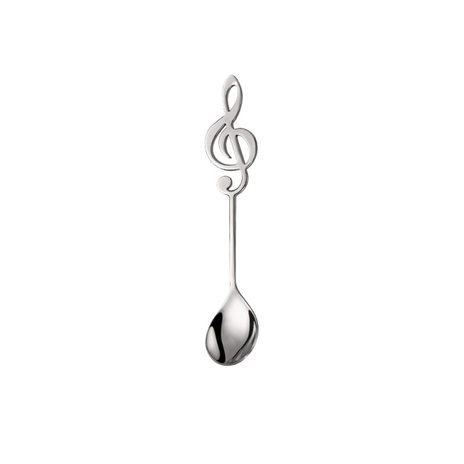 Yeselino 304 Coffee Stirring Spoon Musical Note Spoon Music Creative Gift Kitchen