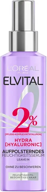 L'Oréal Elvital Hydra Hyaluronic Feuchtigkeitsspray für Haar, 150ml