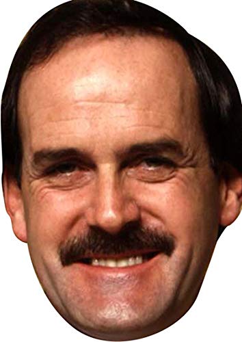 FoxyPrinting Basil Fawlty Tv Stars 2018 Celebrity Cardboard Party Face Mask Fancy Dress