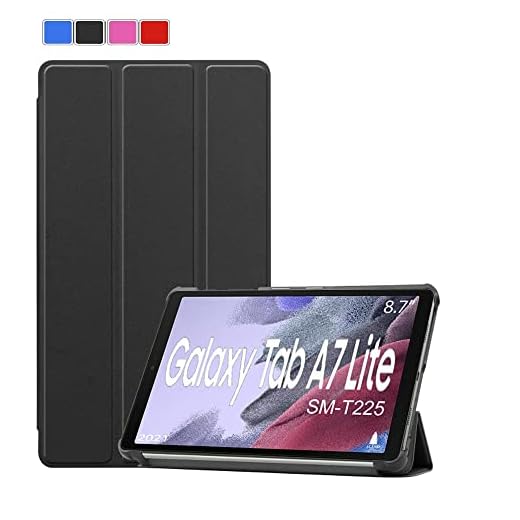 Capa Smart Para Tablet Samsung Galaxy Tab A7 lite SM- T220 / T225 - Alamo - linha Premium