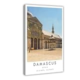 Damaskus Reise, Syrien-Poster, Leinwand-Poster, Wandkunst, 