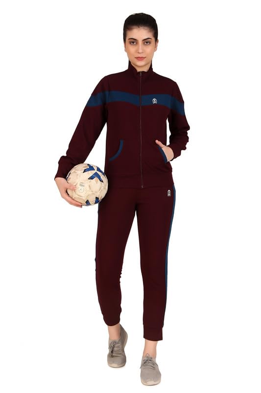 Women's Atheletic Gym Running Sports Track Suit | Regular Casual Fit | Track Suit for Girls & Women