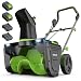 STEELITE 40V(2X20V) Cordless Snow Blower, 20-Inch Snow Thrower 850 lbs/Minute Capacity, Includes 2 x 4.0Ah Batteries & Chargers, Ideal for Walkways and Driveways, Brushless Motor