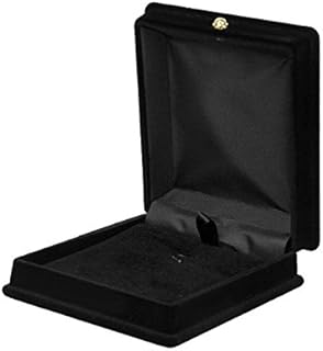 Power Ferhd 1 x Velvet Necklace Chain Jewelry Display Storage Box Gift Case Holder Organizer