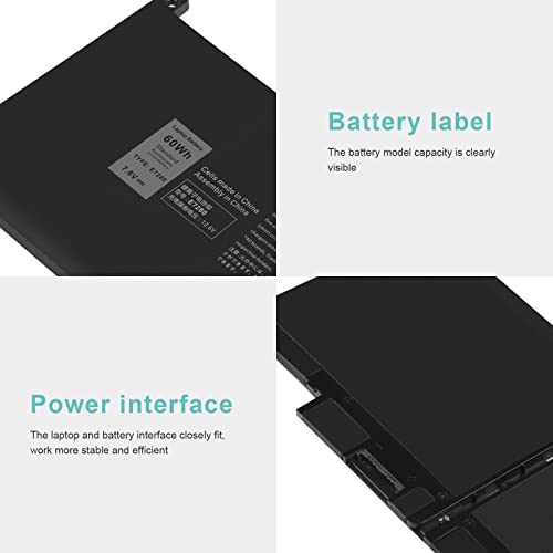 Image of F3YGT 60Wh Laptop Battery for Dell Latitude 12 7000 7280 7290 /13 7000 7380 7390 P29S002 /14 7000 7480 7490 P28S P28S001 P73G P73G002 Series DM3WC 0DM3WC DM6WC 2X39G KG7VF V4940 451-BBYE 453-BBCF