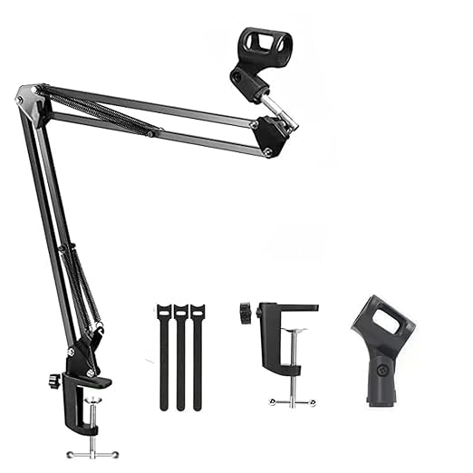 Image of Audio Array RGB Gaming Mic Bundle with USB /XLR Microphone, Boom Arm & Sound Card Mixer | Streaming Mic Kit with Voice Effects, AI Noise Cancel, RGB Lights for Podcasting, Gaming & Recording - PB-09