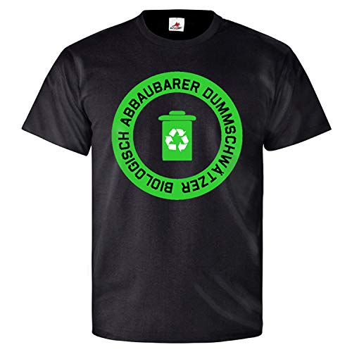 T-shirt biodégradable homme noir XXXL anti-irritation naturel 25941