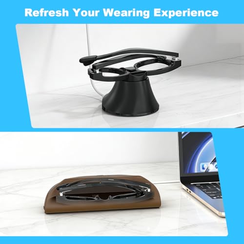 Image of ZORBES Silicone Eyeglass Ear Grip Compatible with Ray-Ban Meta Wayfarer /Skyler /Headliner & Gen 2 Smart Glasses Accessories, Anti-Slip Elastic Eyeglasses Retainers for RayBan Gen 2 Smart Glasses