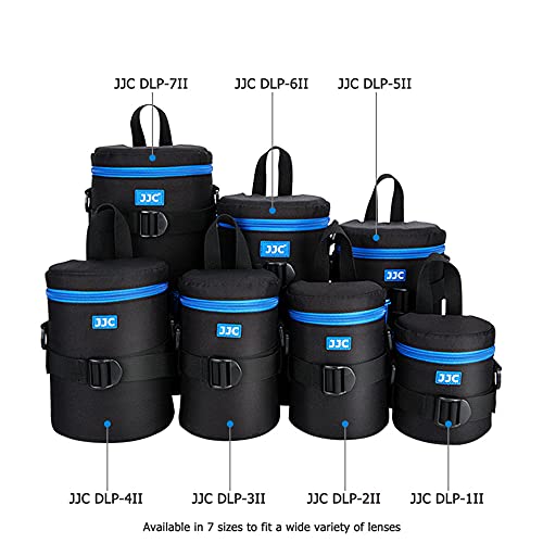 Jjc Large Camera Lens Pouch Case Bag For Canon Ef 100-400Mm, 70-200Mm F2.8 Iii Ii, 180Mm F3.5L, Rf 600Mm F11, Af-S 80-200Mm, 70-200Mm F2.8G Vr Ii And Other Lens Below 4.45" X 9.45"(D X L) #TOP1