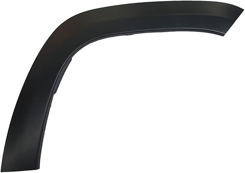 FITRITE AUTO PARTS Moldura de arco de rueda delantera derecha del lado del pasajero para Jeep Grand Cherokee 2014-2022, plástico PP, tipo adhesivo