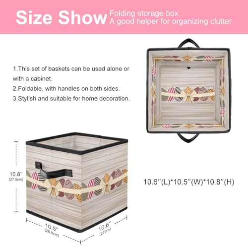 Boîte de rangement pliable contre le désordre des jouets et vêtements de chambre